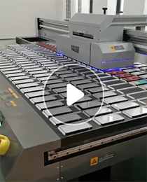 手机壳uv平板打印机批量生产打印视频